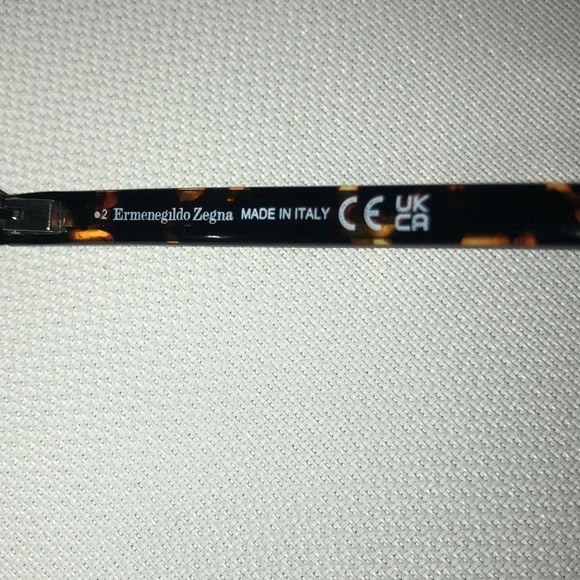 Ermenegildo Zegna 57MM Rectangular Sunglasses